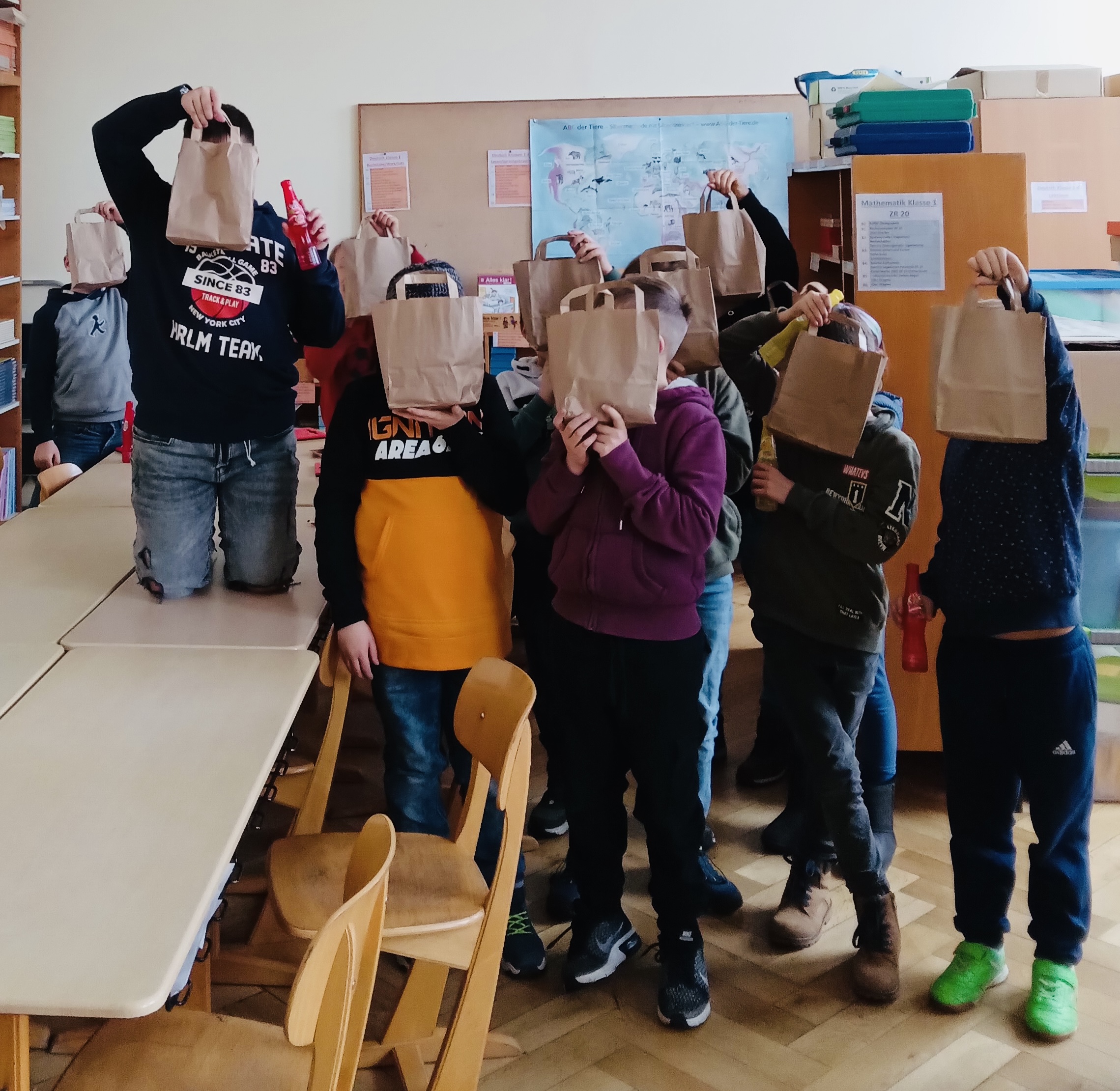 Die Kinder der OGS Petrus Canisius Schule in Weeze